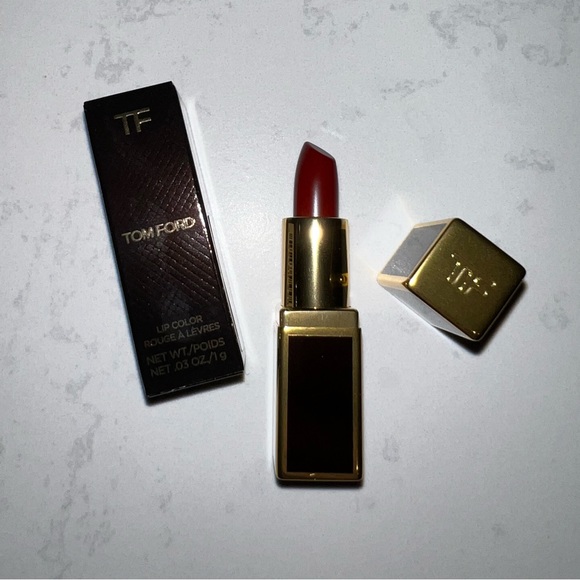 22 Tom Ford 16 Scarlet Rouge .03oz 1g Travel Tester Sample Lip Color Red Lipstic - Picture 3 of 3